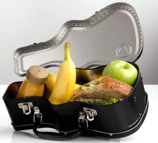 Rock Your Lunch with a Guitar Case Lunch Box